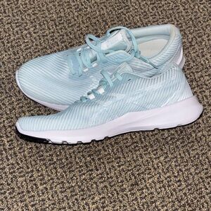 Asics Light Blue Athletic Shoes